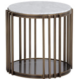 Naxos End Table-Furniture - Accent Tables-High Fashion Home