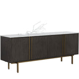 Briar Sideboard, Dark Brown-Furniture - Storage-High Fashion Home