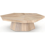 Brooklyn Coffee Table, Ashen Walnut-Furniture - Accent Tables-High Fashion Home