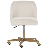 Kenna Office Chair, Belfast Oatmeal-Furniture - Office-High Fashion Home