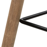 Barrett Bar Stool, Natural Matte-High Fashion Home