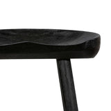 Barrett Bar Stool, Matte Black-High Fashion Home