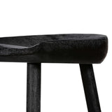 Barrett Bar Stool, Matte Black-High Fashion Home