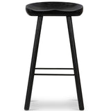 Barrett Bar Stool, Matte Black-High Fashion Home