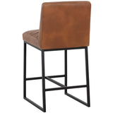 Spyros Counter Stool, Tobacco Tan-Furniture - Dining-High Fashion Home