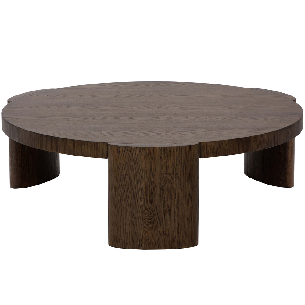 Alouette Coffee Table, Dark Brown-Furniture - Accent Tables-High Fashion Home