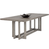 Disera Dining Table 96", Ash Grey-Furniture - Dining-High Fashion Home