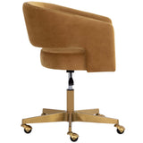 Claren Office Chair, Gold Sky-Furniture - Chairs-High Fashion Home