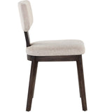 Rickett Dining Chair, Dove Cream/Dark Brown, Set of 2-Furniture - Dining-High Fashion Home