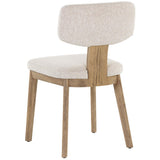 Rickett Dining Chair, Dove Cream/Weathered Oak, Set of 2-Furniture - Dining-High Fashion Home