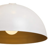 Lohn Pendant, Matte White