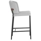 Pearce Counter Stool, Light Grey-Furniture - Dining-High Fashion Home