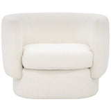 Valence Armchair, Maya White-Furniture - Chairs-High Fashion Home