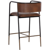 Brenan Counter Stool, Bravo Cognac-Furniture - Dining-High Fashion Home