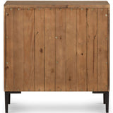 Wyeth 3 Drawer Dresser, Rustic Sadalwood-High Fashion Home