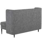 Santos 2 Seater Sofa, Chacha Grey-Furniture - Sofas-High Fashion Home