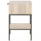 Trey Nightstand, Dove Poplar-Furniture - Bedroom-High Fashion Home