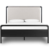 Rosedale Bed, Knoll Natural/Ebony Oak