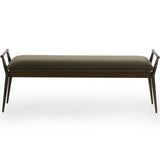 Charlotte Bench, Modern Velvet Loden