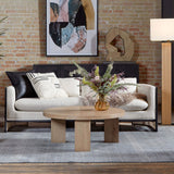 Mesa Coffee Table, Light Brushed Parawood-High Fashion Home