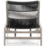 Julian Outdoor Chaise, Weathered Grey-Furniture - Chairs-High Fashion Home