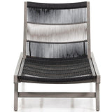 Julian Outdoor Chaise, Weathered Grey-Furniture - Chairs-High Fashion Home