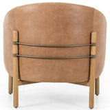 Enfield Leather Chair, Palermo Cognac-Furniture - Chairs-High Fashion Home