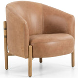 Enfield Leather Chair, Palermo Cognac-Furniture - Chairs-High Fashion Home