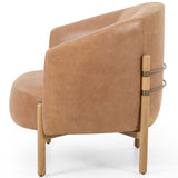 Enfield Leather Chair, Palermo Cognac-Furniture - Chairs-High Fashion Home