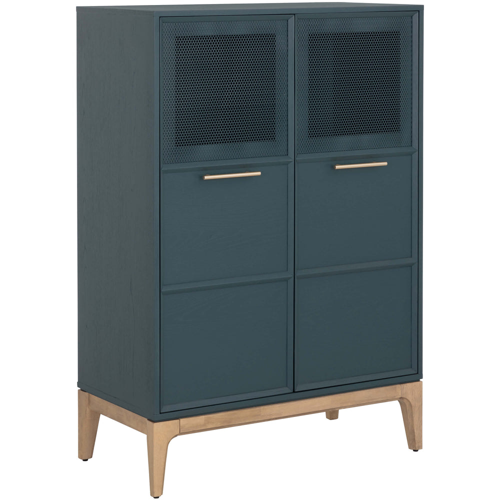 Rivero Highboard, Teal-Furniture - Storage-High Fashion Home