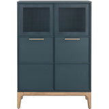 Rivero Highboard, Teal-Furniture - Storage-High Fashion Home