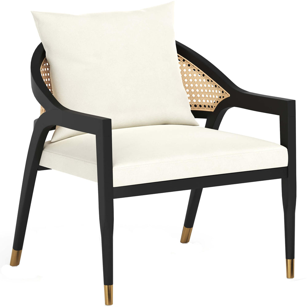 Kirsten Chair, Linoso Ivory-Furniture - Chairs-High Fashion Home