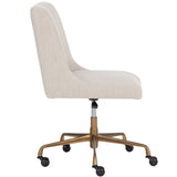 Halden Office Chair, Beige-Furniture - Office-High Fashion Home