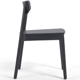 Maddie Dining Chair, Black, Set of 2-Furniture - Dining-High Fashion Home