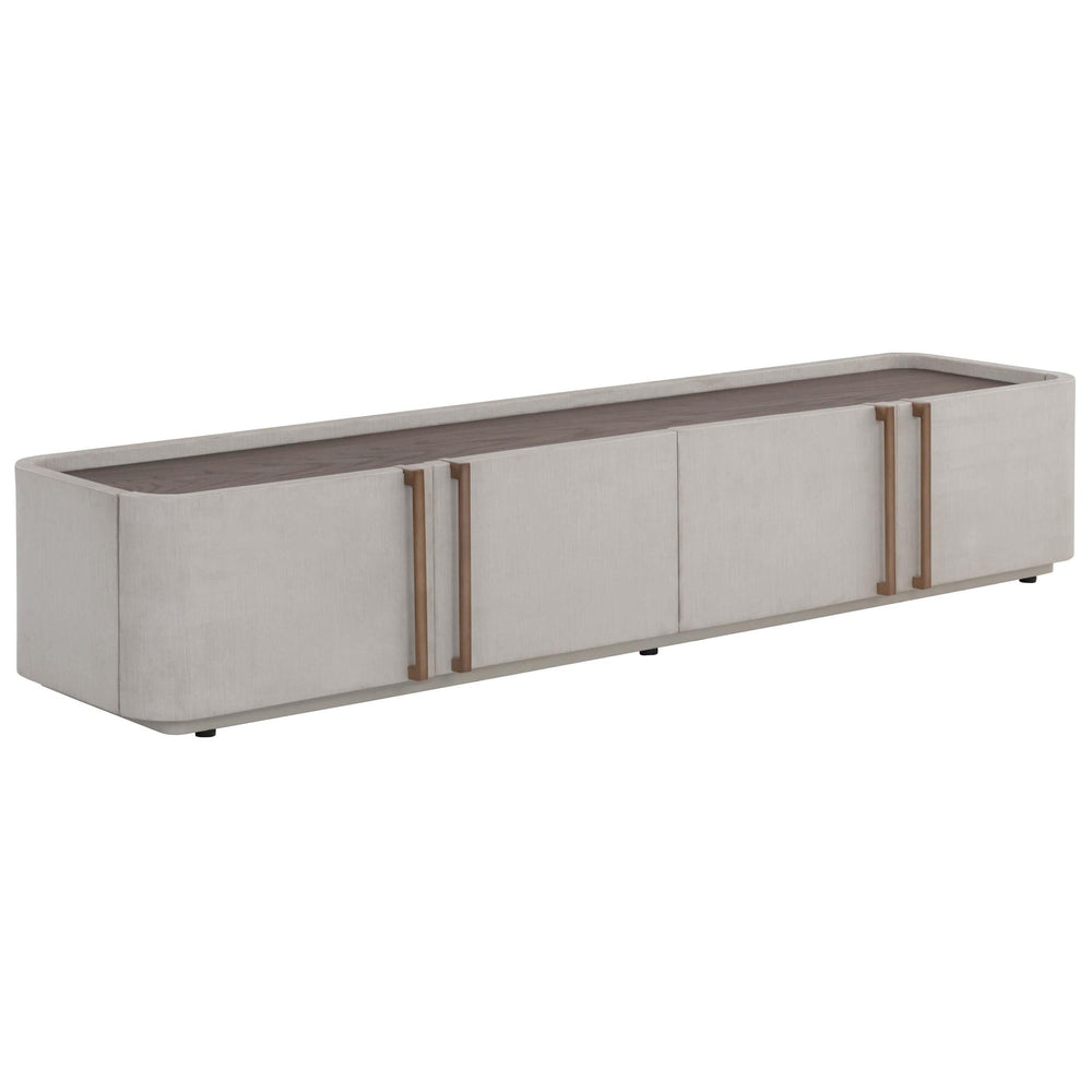 Jamille Media Console-Furniture - Storage-High Fashion Home