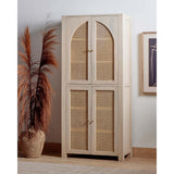 Tilda Cabinet, Natural Mango-Furniture - Storage-High Fashion Home