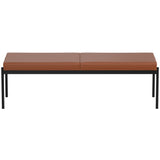 Jaylon Bench, Hazelnut-Furniture - Chairs-High Fashion Home