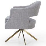 Adara Desk Chair, Knoll Dove-Furniture - Office-High Fashion Home