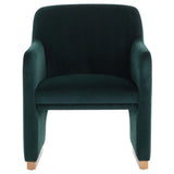 Jaime Dining Chair, Dark Emerald, Set of 2