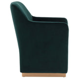 Jaime Dining Chair, Dark Emerald, Set of 2