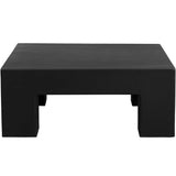 Renley Coffee Table, Black-Furniture - Accent Tables-High Fashion Home