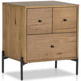 Eaton Nightstand, Amber Oak