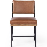 Benton Leather Dining Chair, Sonoma Chestnut, Set of 2