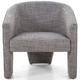 Fae Chair, Barron Smoke-Furniture - Chairs-High Fashion Home