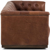 Maxx Leather 86" Sofa, Heirloom Sienna-Furniture - Sofas-High Fashion Home