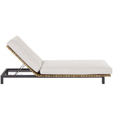 Geneve Outdoor Lounger, Palazzo Cream-Furniture - Chairs-High Fashion Home