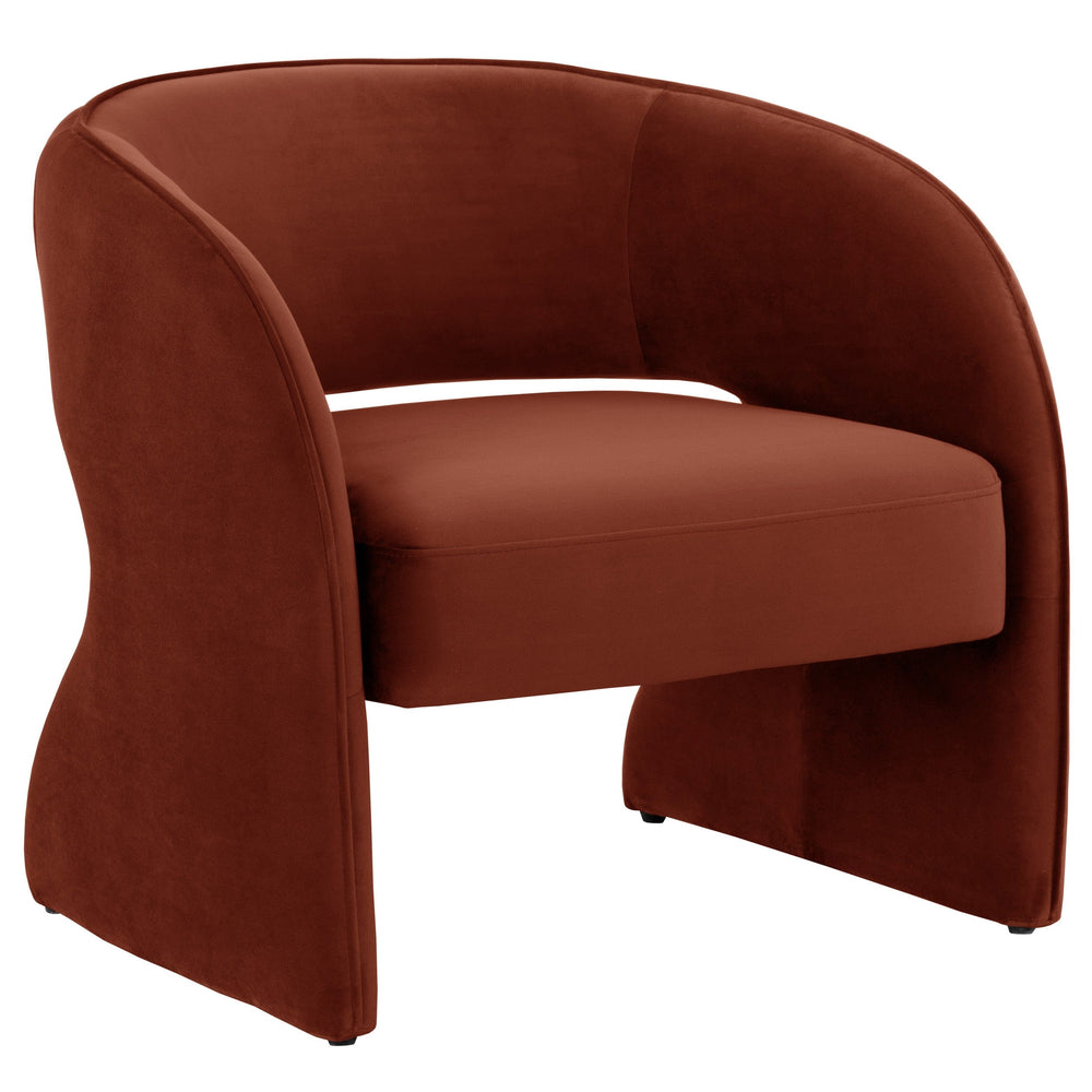 Rosalia Chair, Meg Rust-Furniture - Chairs-High Fashion Home