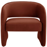 Rosalia Chair, Meg Rust-Furniture - Chairs-High Fashion Home