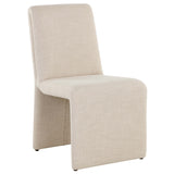 Cascata Dining Chair, Effie Linen, Set of 2-Furniture - Dining-High Fashion Home