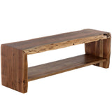 Ridge Bench, Natural-Furniture - Benches-High Fashion Home